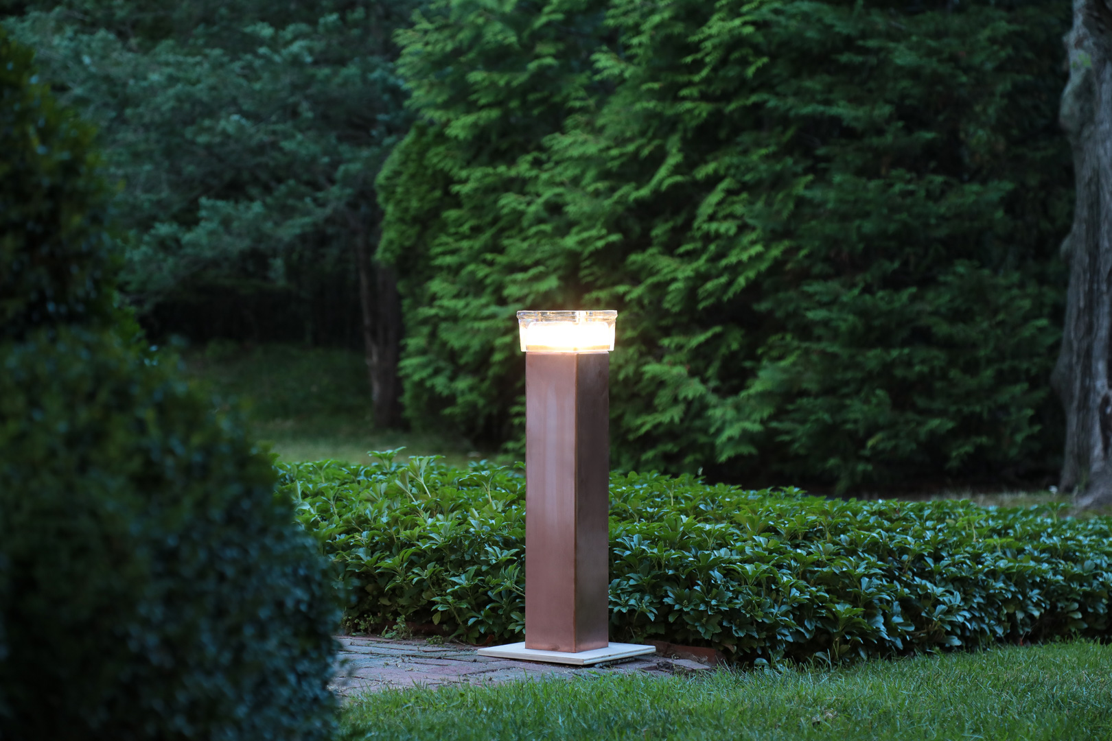 Exterior walkway Copper